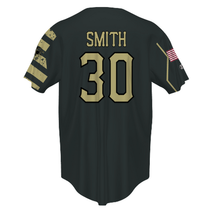 FreeStyle Sublimated Full-Button Baseball Jersey