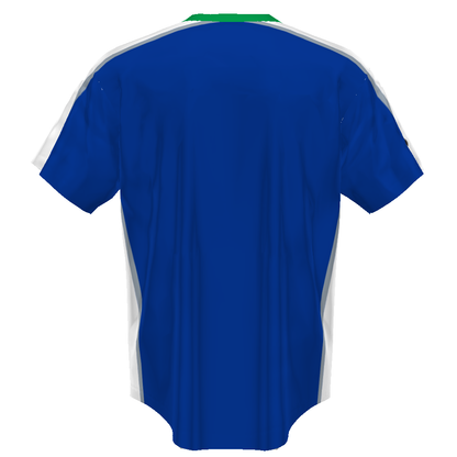 FreeStyle Sublimated Pin-Dot 2-Button Baseball Jersey