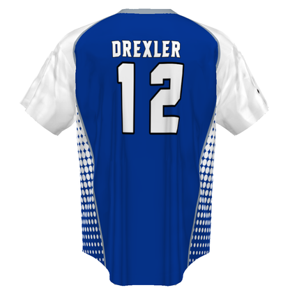 FreeStyle Sublimated Pin-Dot 2-Button Baseball Jersey