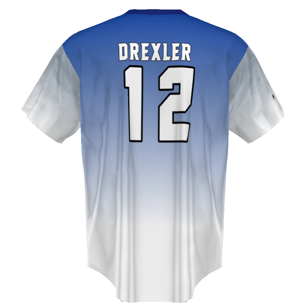 FreeStyle Sublimated Pin-Dot 2-Button Baseball Jersey