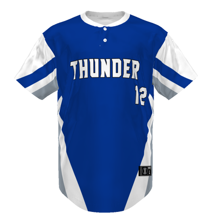 FreeStyle Sublimated Pin-Dot 2-Button Baseball Jersey