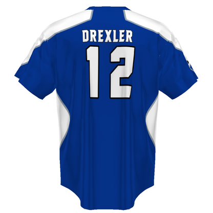 FreeStyle Sublimated Pin-Dot 2-Button Baseball Jersey