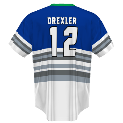 FreeStyle Sublimated Pin-Dot 2-Button Baseball Jersey