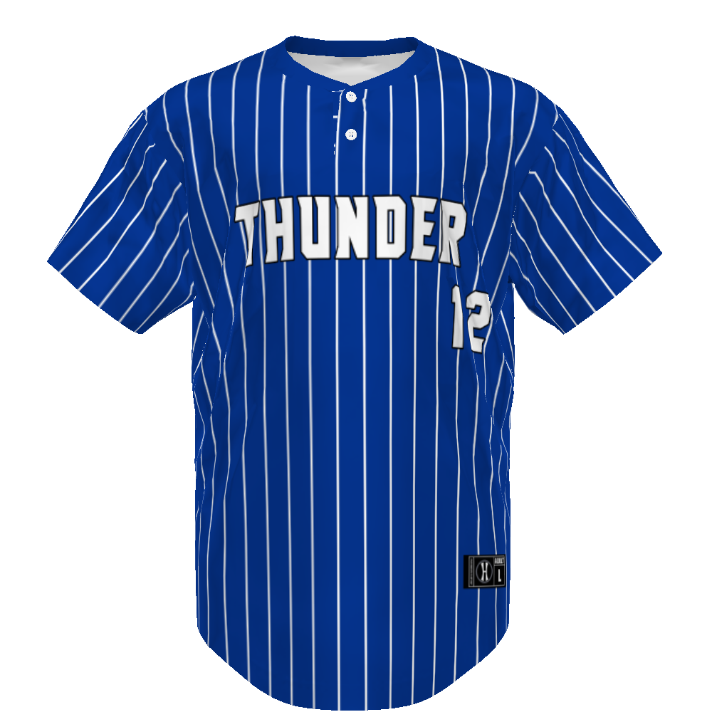 FreeStyle Sublimated Pin-Dot 2-Button Baseball Jersey