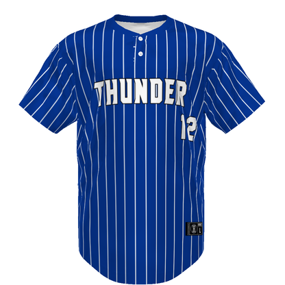 FreeStyle Sublimated Pin-Dot 2-Button Baseball Jersey
