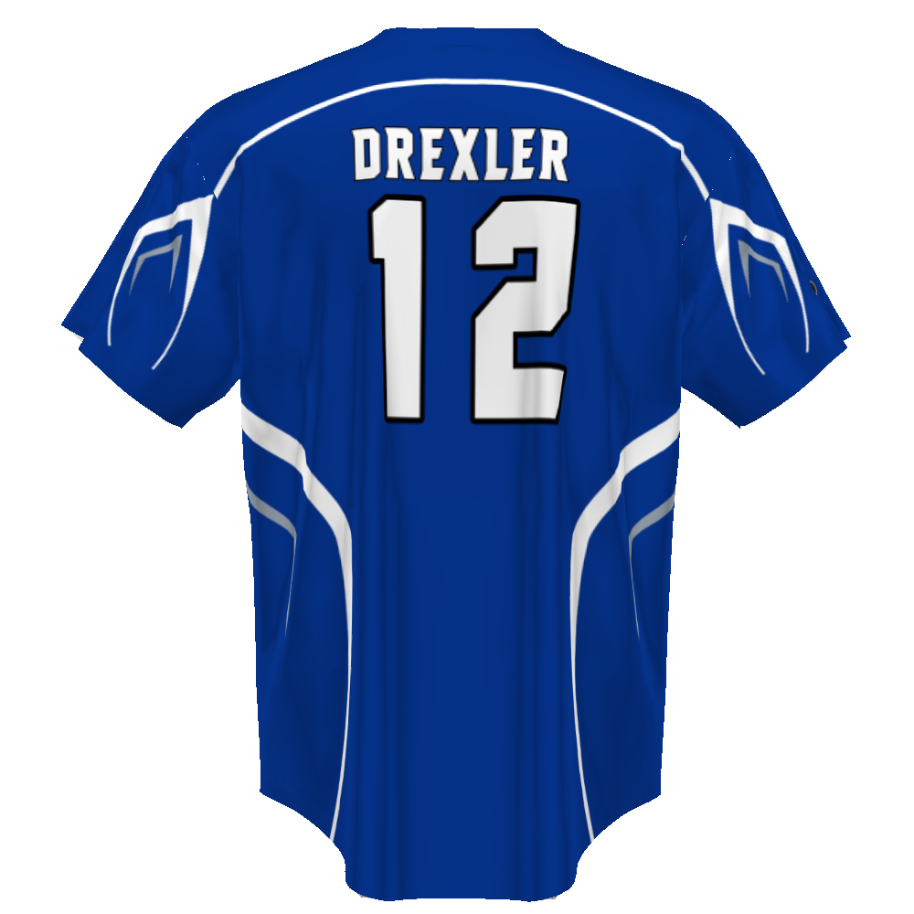 FreeStyle Sublimated Pin-Dot 2-Button Baseball Jersey