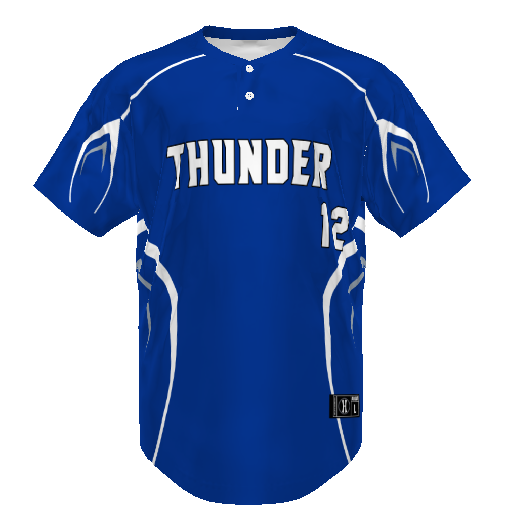 FreeStyle Sublimated Pin-Dot 2-Button Baseball Jersey