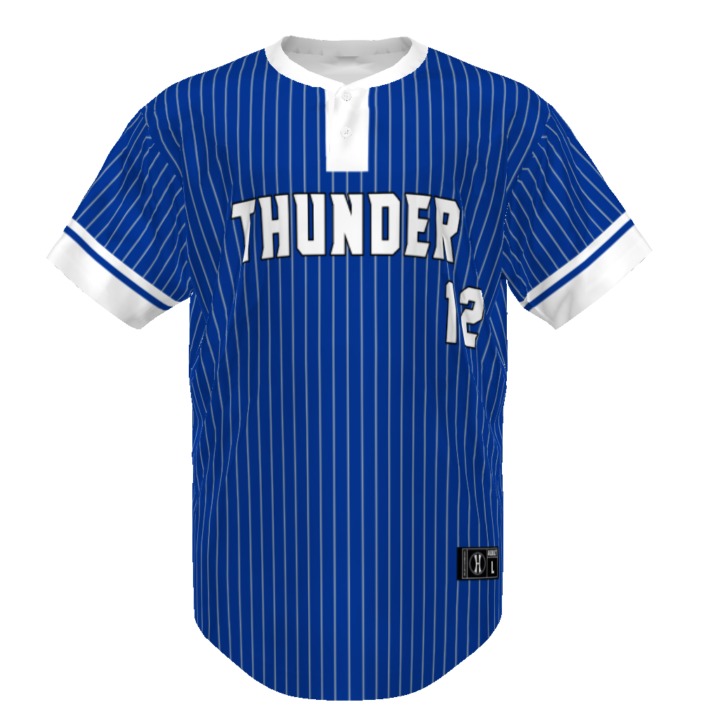 FreeStyle Sublimated Pin-Dot 2-Button Baseball Jersey
