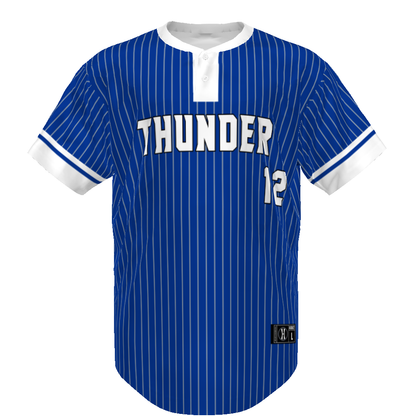 FreeStyle Sublimated Pin-Dot 2-Button Baseball Jersey