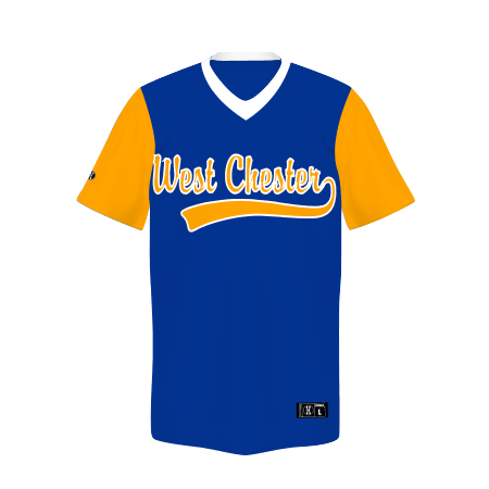 Freestyle Sublimated Reversible V-neck Baseball Jersey