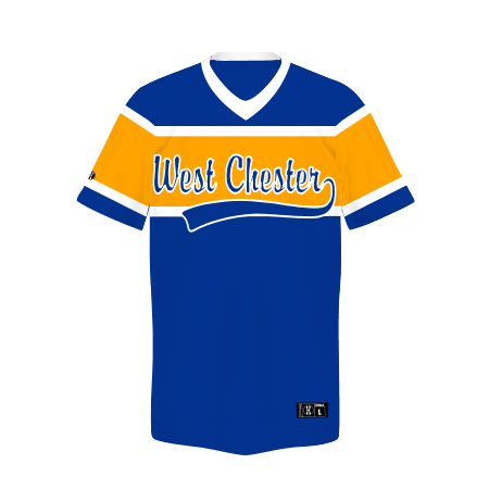Freestyle Sublimated Reversible V-neck Baseball Jersey