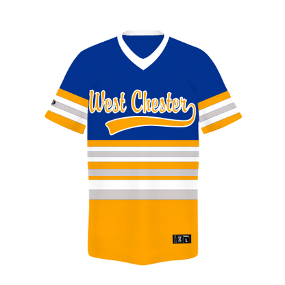 Freestyle Sublimated Reversible V-neck Baseball Jersey
