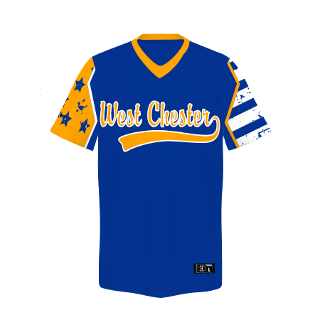 Freestyle Sublimated Reversible V-neck Baseball Jersey