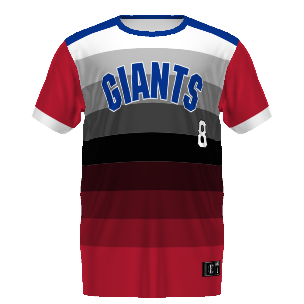 FreeStyle Sublimated Turbo Crew Neck Baseball Jersey