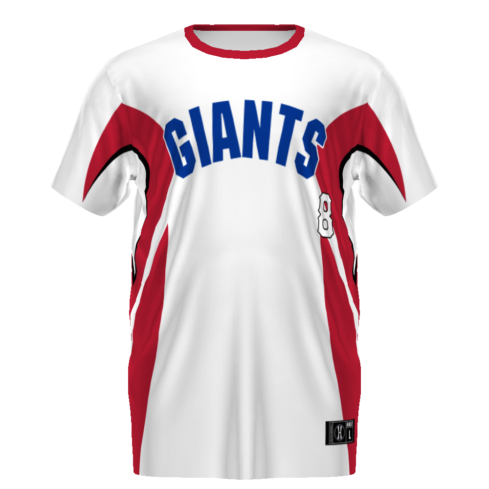 FreeStyle Sublimated Turbo Crew Neck Baseball Jersey