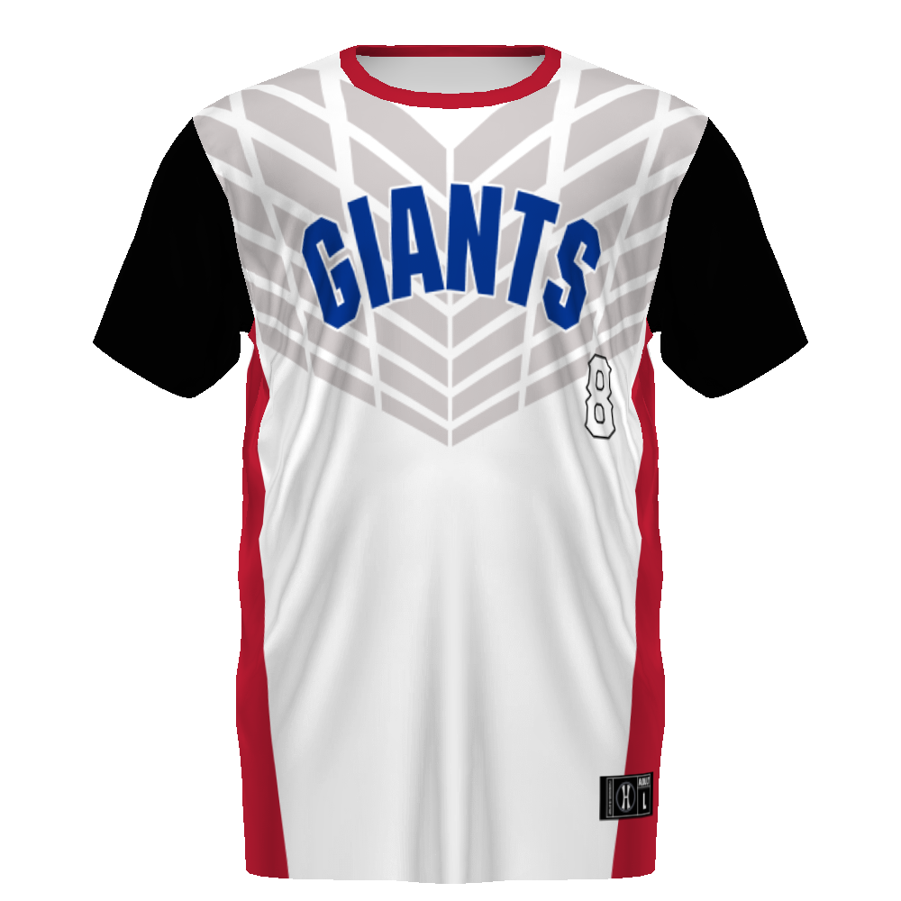 FreeStyle Sublimated Turbo Crew Neck Baseball Jersey