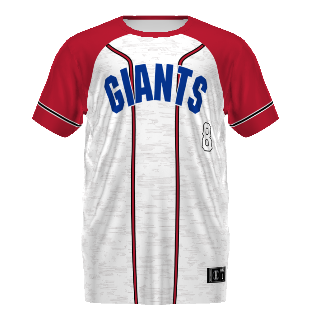 FreeStyle Sublimated Turbo Crew Neck Baseball Jersey