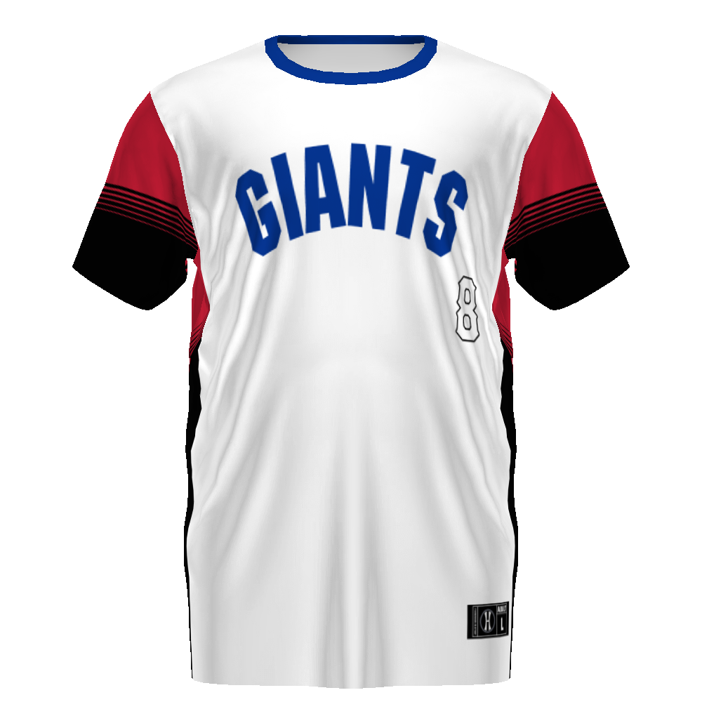 FreeStyle Sublimated Turbo Crew Neck Baseball Jersey