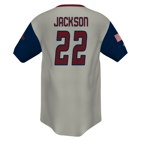 FreeStyle Sublimated Lightweight Two-Button Baseball Jersey
