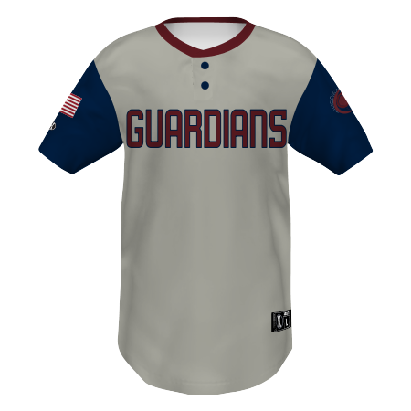 FreeStyle Sublimated Lightweight Two-Button Baseball Jersey