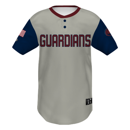 FreeStyle Sublimated Lightweight Two-Button Baseball Jersey