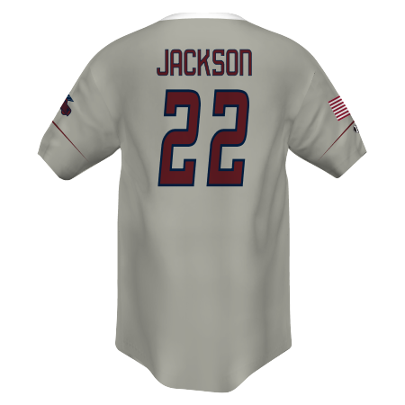 FreeStyle Sublimated Lightweight Two-Button Baseball Jersey