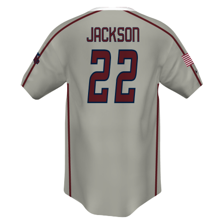 FreeStyle Sublimated Lightweight Two-Button Baseball Jersey