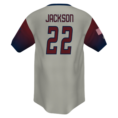 FreeStyle Sublimated Lightweight Two-Button Baseball Jersey