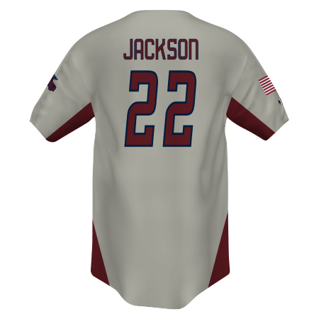FreeStyle Sublimated Lightweight Two-Button Baseball Jersey