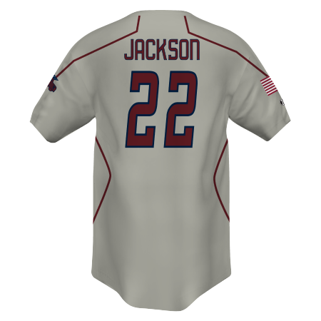 FreeStyle Sublimated Lightweight Two-Button Baseball Jersey