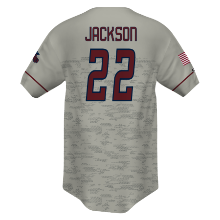 FreeStyle Sublimated Lightweight Two-Button Baseball Jersey