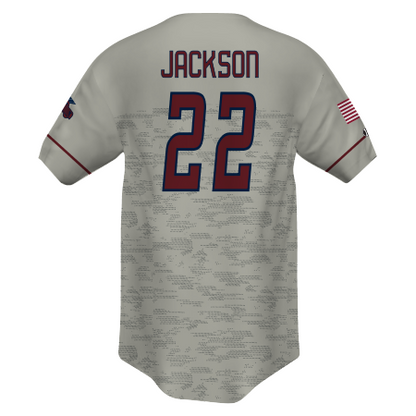 FreeStyle Sublimated Lightweight Two-Button Baseball Jersey