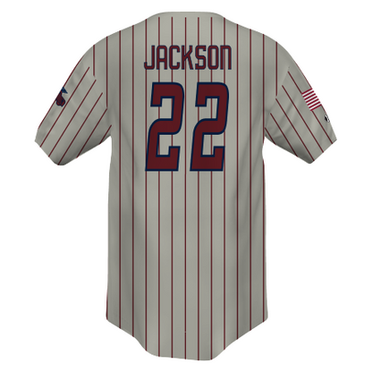 FreeStyle Sublimated Lightweight Two-Button Baseball Jersey