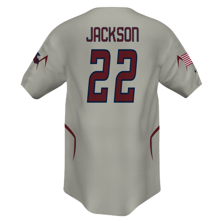 FreeStyle Sublimated Lightweight Two-Button Baseball Jersey