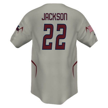 FreeStyle Sublimated Lightweight Two-Button Baseball Jersey