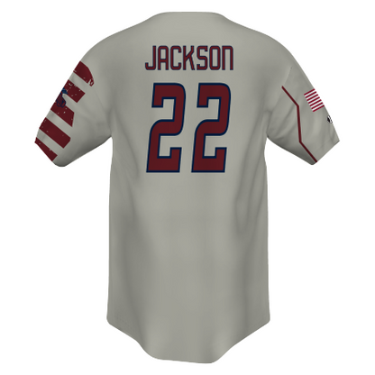 FreeStyle Sublimated Lightweight Two-Button Baseball Jersey