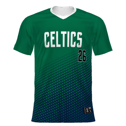 FreeStyle Sublimated Turbo V-Neck Baseball Jersey