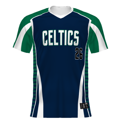FreeStyle Sublimated Turbo V-Neck Baseball Jersey