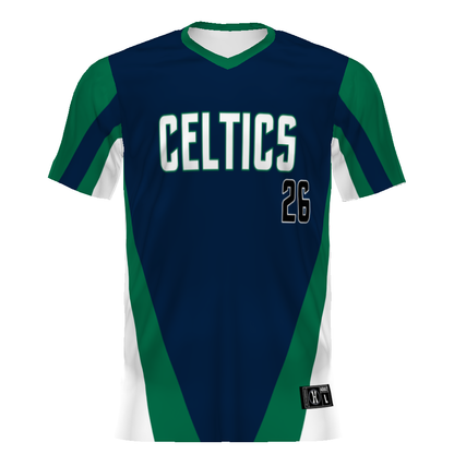 FreeStyle Sublimated Turbo V-Neck Baseball Jersey