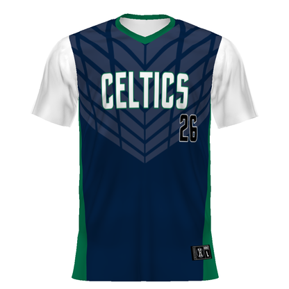 FreeStyle Sublimated Turbo V-Neck Baseball Jersey