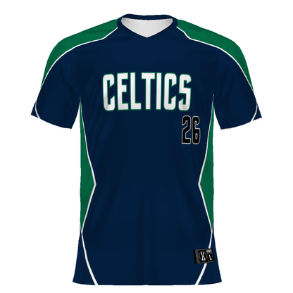FreeStyle Sublimated Turbo V-Neck Baseball Jersey