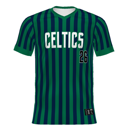 FreeStyle Sublimated Turbo V-Neck Baseball Jersey