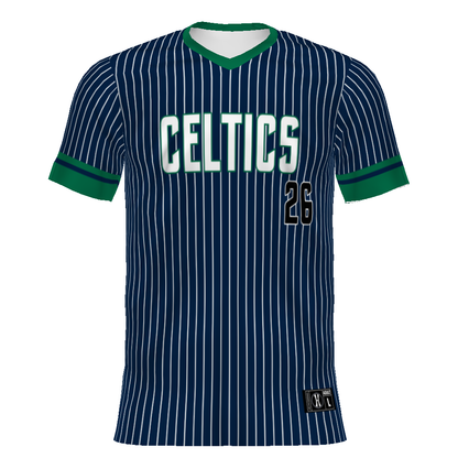 FreeStyle Sublimated Turbo V-Neck Baseball Jersey