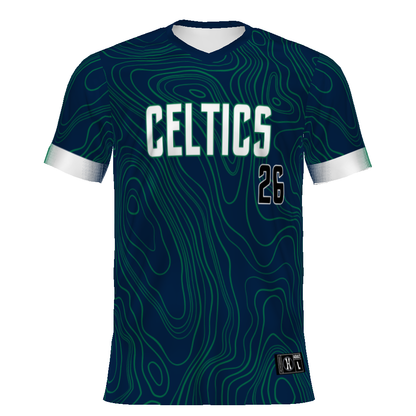 FreeStyle Sublimated Turbo V-Neck Baseball Jersey