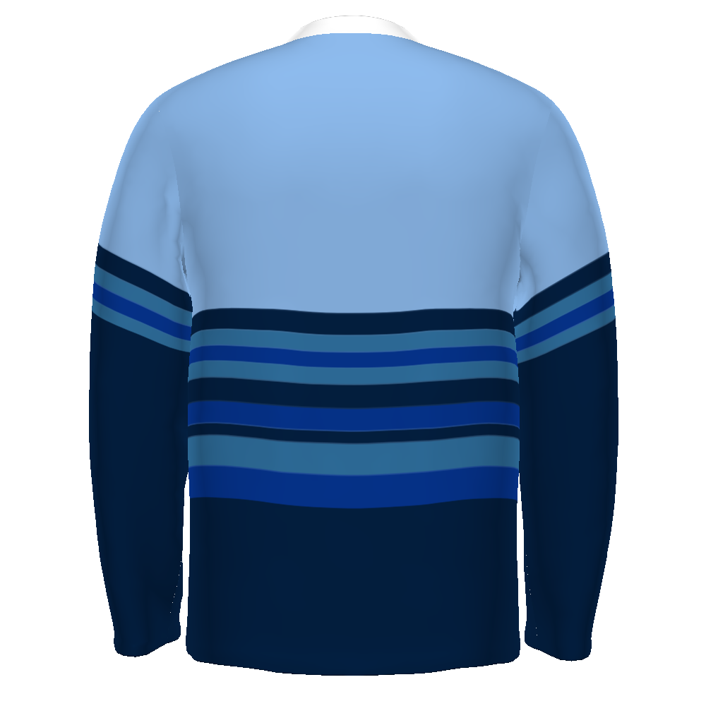 FreeStyle Sublimated Long Sleeve Woven 1/2 Zip