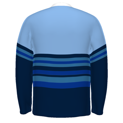 FreeStyle Sublimated Long Sleeve Woven 1/2 Zip