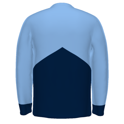 FreeStyle Sublimated Long Sleeve Woven 1/2 Zip