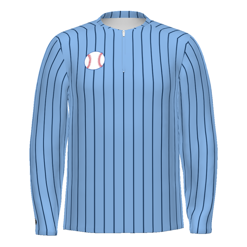 FreeStyle Sublimated Long Sleeve Woven 1/2 Zip