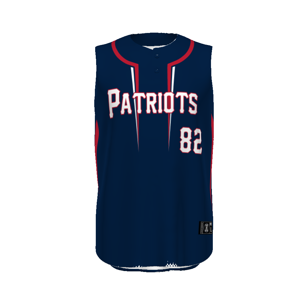 Freestyle Sublimated Sleeveless Baseball Jersey