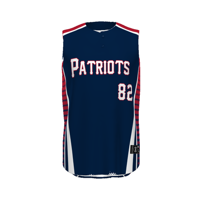 Freestyle Sublimated Sleeveless Baseball Jersey